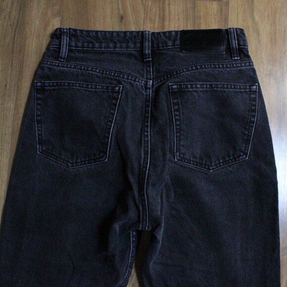 ZARA Womens Black Jeans Size 6 Classic Denim - Picture 8 of 11